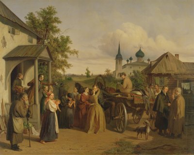 Lähtö, 1850 tekijältä Aleksei Filippovich Chernyshev