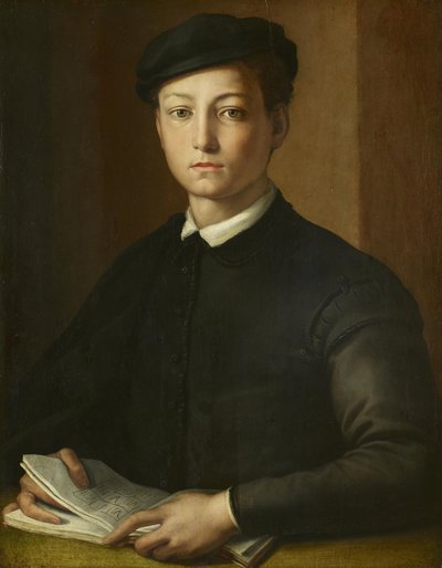 Nuorukaisen muotokuva tekijältä Alessandro Allori