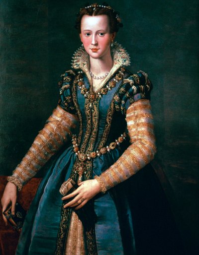 Maria de Medici, 1555. tekijältä Alessandro Allori