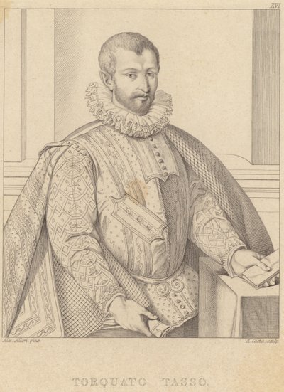 Torquato Tasson muotokuva tekijältä Alessandro Allori