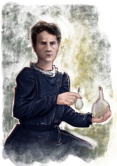 Marie Curie tekijältä Alessandro Lonati