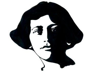 Simone Weilin (1909-1943), ranskalaisen filosofin muotokuva tekijältä Alessandro Lonati