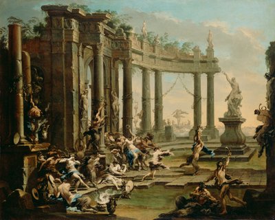Bachnale, s.1720-30 tekijältä Alessandro Magnasco