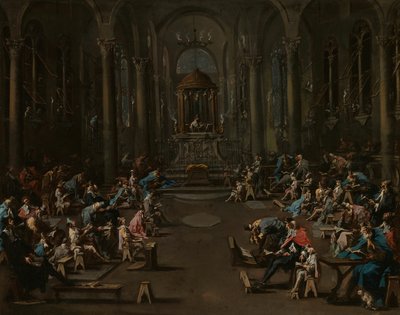 Synagoga tekijältä Alessandro Magnasco