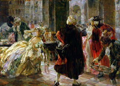 Cafe Florian 1700-luvulla tekijältä Alessandro Milesi
