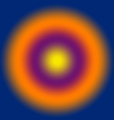 Geometriset valot, #6, (kaltevuus) tekijältä Alex Caminker