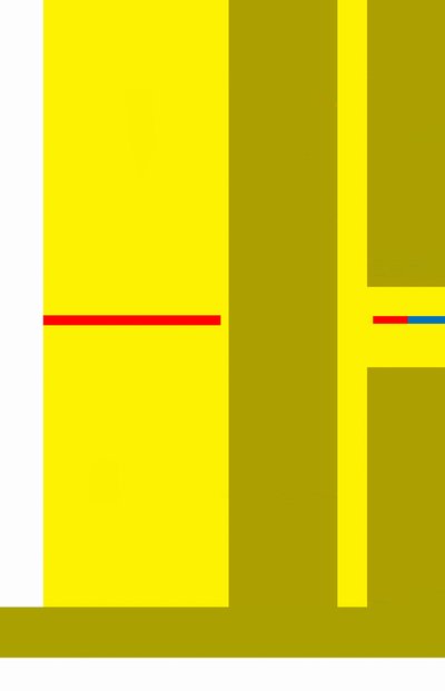 näkymä tilojen välissä (luonnonmagneetit),2016, tekijältä Alex Caminker