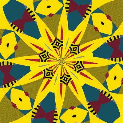 symmetria #18,2019,(sekoitettu media) tekijältä Alex Caminker