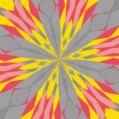symmetria #22,2019,(sekoitettu media) tekijältä Alex Caminker