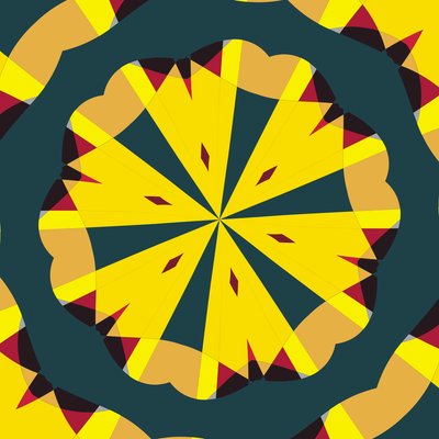 symmetria #53,2019,(sekoitettu media) tekijältä Alex Caminker