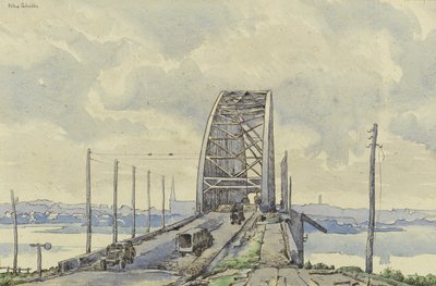 Nijmegenin silta, Alankomaat tekijältä Alex Colville
