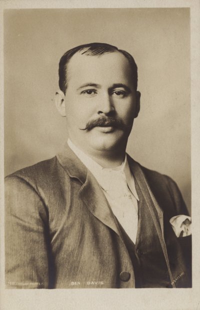 Ben Davies, walesilainen tenori (1858-1943) tekijältä Alexander Bassano