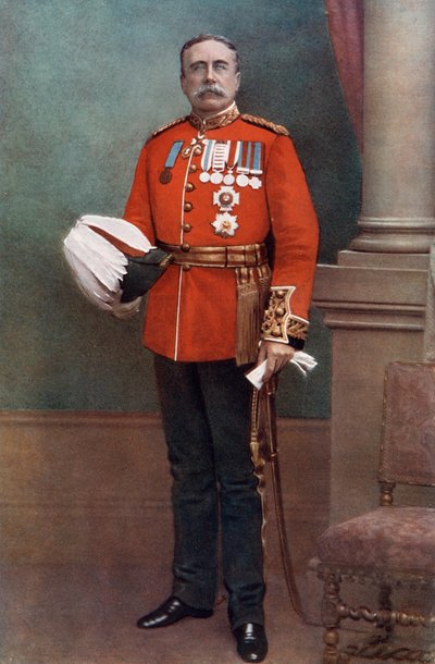 Sir William Lockhart, Intian komentaja, 1900 1902 tekijältä Alexander Bassano