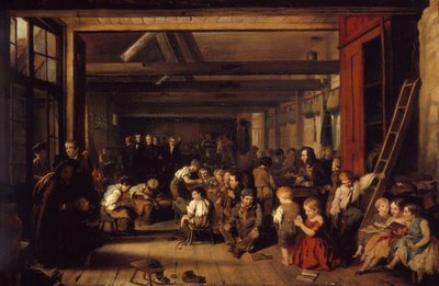 Ensimmäinen Ragged School, Westminster, 1851. tekijältä Alexander Blaikley