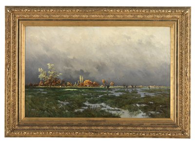 Auringonpaiste myrskyn jälkeen (öljy kankaalle) tekijältä Alexander Coosemans