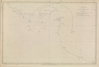 Dalrymplen, Alexanderin vuonna 1791 julkaisemat suunnitelmat satamista. Luutnantti John Cantin laatima Persianlahden tasokartta 1773. tekijältä Alexander Dalrymple
