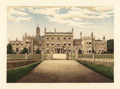 Bulwell Hall, Nottinghamshire, Englanti. tekijältä Alexander Francis (after) Lydon