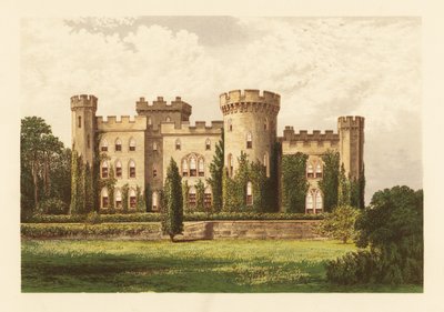 Cholmondeleyn linna, Cheshire, Englanti. tekijältä Alexander Francis (after) Lydon