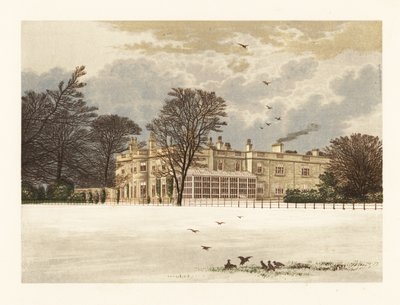Ednaston Lodge, Derbyshire, Englanti. tekijältä Alexander Francis (after) Lydon