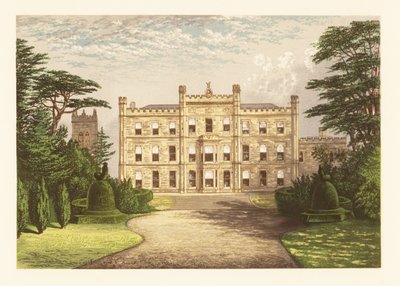 Elvaston Castle, Derbyshire, Englanti. tekijältä Alexander Francis (after) Lydon