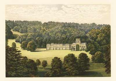 Milton Abbey, Dorsetshire, Anglaterra. finlandès tekijältä Alexander Francis (after) Lydon