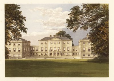 Nuneham Park, Berkshire, Englanti. ,1880 (kaiverrus) tekijältä Alexander Francis (after) Lydon