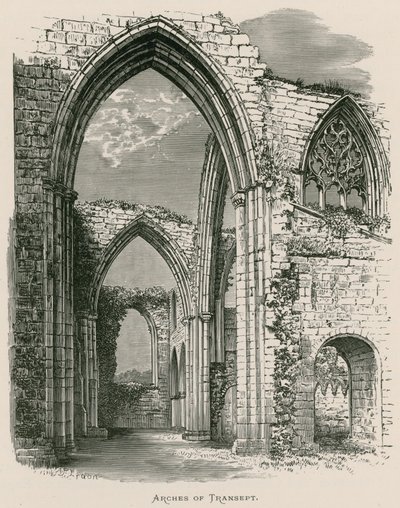 Bolton Priory, Arches of Transept tekijältä Alexander Francis Lydon