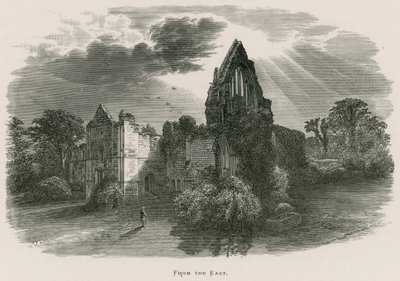 Dryburgh Abbey, idästä tekijältä Alexander Francis Lydon
