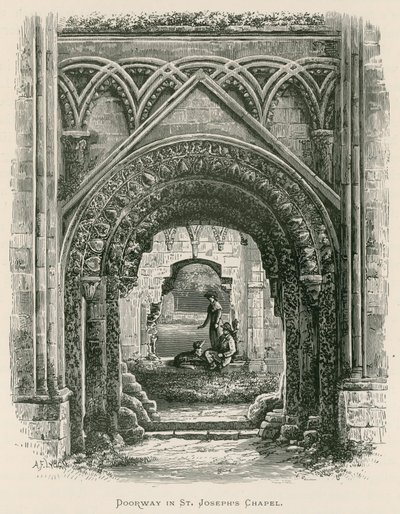 Glastonbury Abbey, oviaukko St Joseph