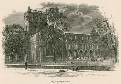Jedburgh Abbey, koillisesta tekijältä Alexander Francis Lydon