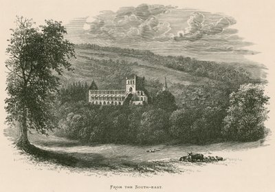 Jedburgh Abbey, Kaakosta tekijältä Alexander Francis Lydon