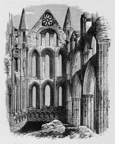 North Transept, Whitby Abbey, 1880, 1897 tekijältä Alexander Francis Lydon