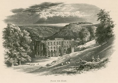 Rievaulx Abbey, idästä tekijältä Alexander Francis Lydon