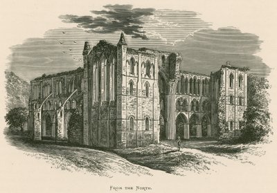 Rievaulx Abbey, pohjoisesta tekijältä Alexander Francis Lydon