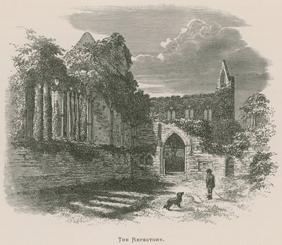 Tintern Abbey, ruokasali tekijältä Alexander Francis Lydon