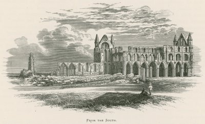 Whitby Abbey, etelästä tekijältä Alexander Francis Lydon