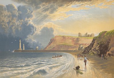 Whitby Abbey, 1880, 1897 tekijältä Alexander Francis Lydon