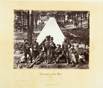 Gardnerin valokuvapiirroskirja sodasta, Washington: Philip & Solomons tekijältä Alexander Gardner