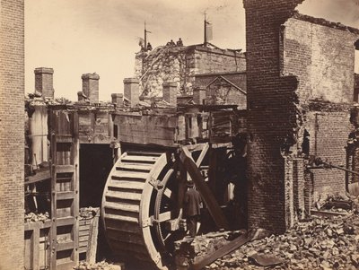 Mill, Richmond, Virginia, n. 1865. tekijältä Alexander Gardner