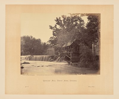 Quarlesin mylly, North Anna, Virginia tekijältä Alexander Gardner