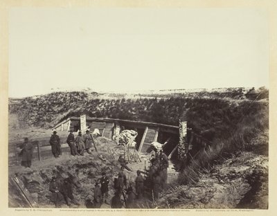 The Pulpit, Fort Fisher, N.C., tammikuu 1865. tekijältä Alexander Gardner