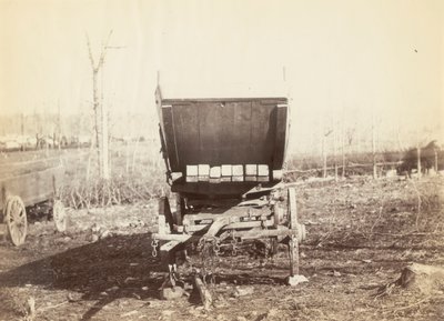 Nimetön, [Field Telegraph Battery Wagon] tekijältä Alexander Gardner