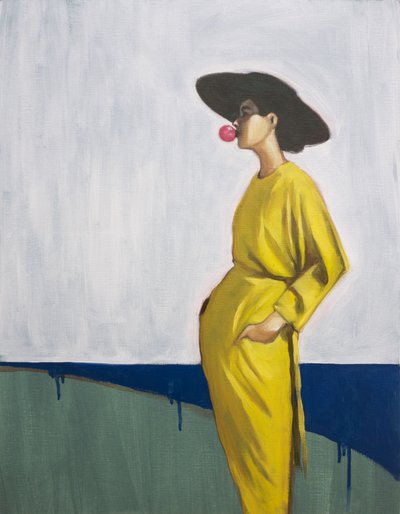 Elegant Woman Pink Bubble tekijältä Alexander Grahovsky