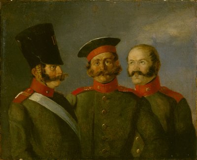 Tsaarit Nikolai II:n hengenpelastajat, 1800-luvun toinen neljännes tekijältä Alexander Ivanovich Sauerweid