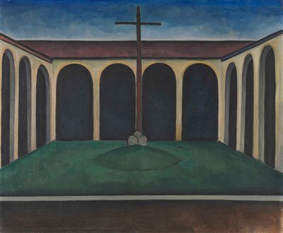 Luostari I, 1913. tekijältä Alexander Kanoldt