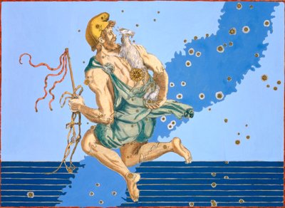 Aurigan tähdistö, 1603 tekijältä Alexander Mair