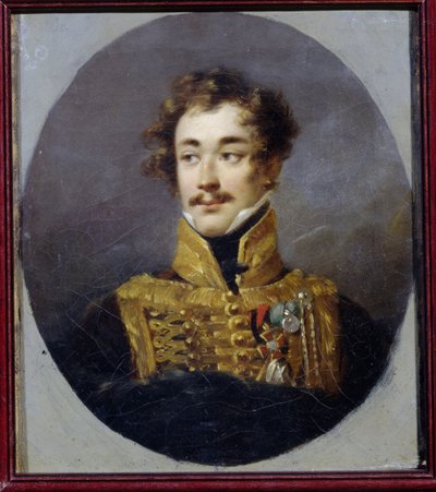 Kreivi Aleksanteri Olsufjevin (1790-1853) muotokuva. (Kreivi Aleksanteri Olsufjevin muotokuva). Alexander (Alexandre) Molinarin (1772-1831) maalaus öljy kankaalle tekijältä Alexander Molinari