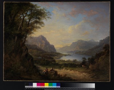 Loch Doon, Ayrshire, ennen vuotta 1840 tekijältä Alexander Nasmyth