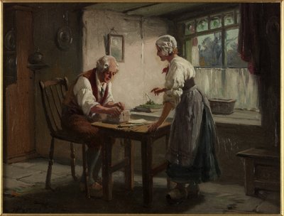 Lahja eteen (öljy kankaalle) tekijältä Alexander Rosell