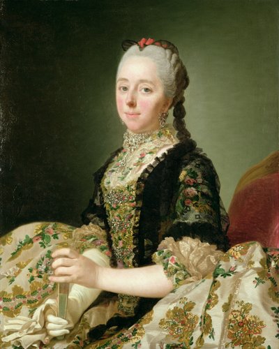 Isabella, Hertfordin kreivitär, 1765 tekijältä Alexander Roslin